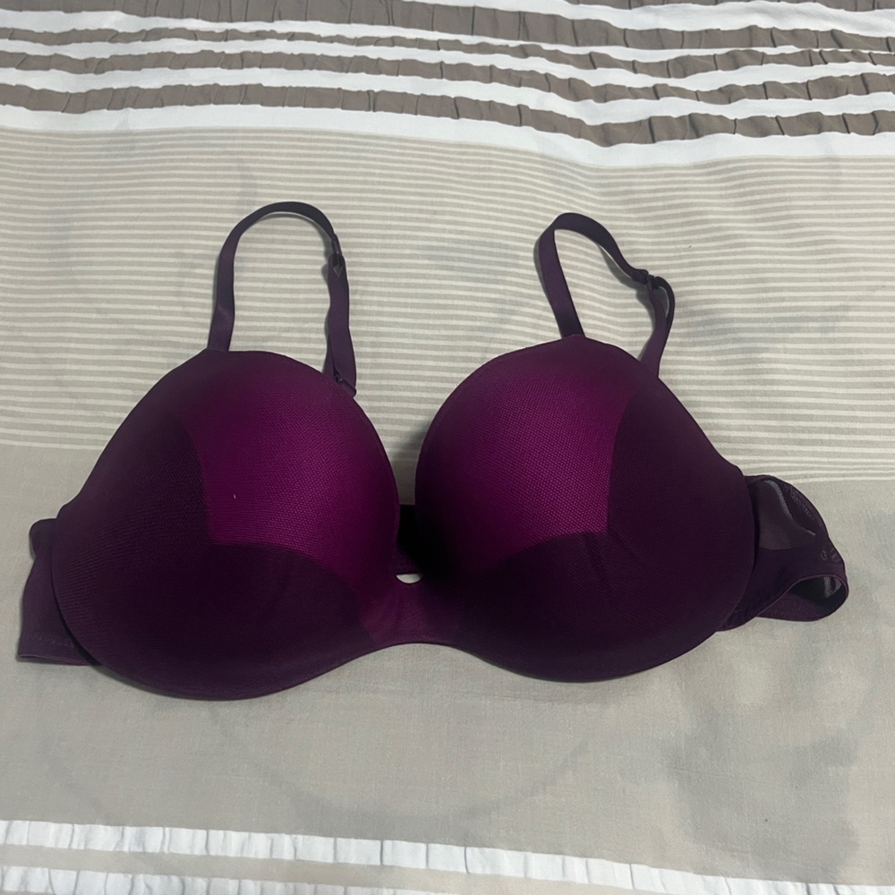 La SENZA 2 Tone Deep Purple Bra